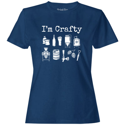 Women's I'm Crafty T-Shirt Navy