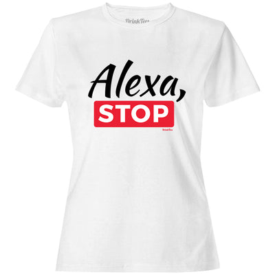 Women's Alexa, Stop T-Shirt