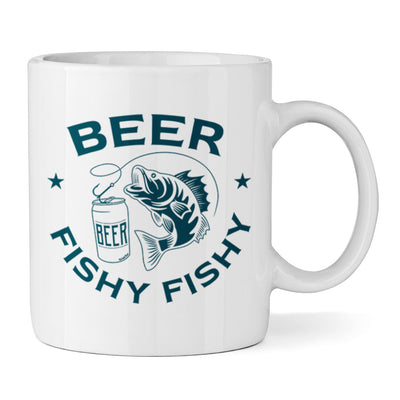 Beer Fishy Fishy Ceramic Mug 