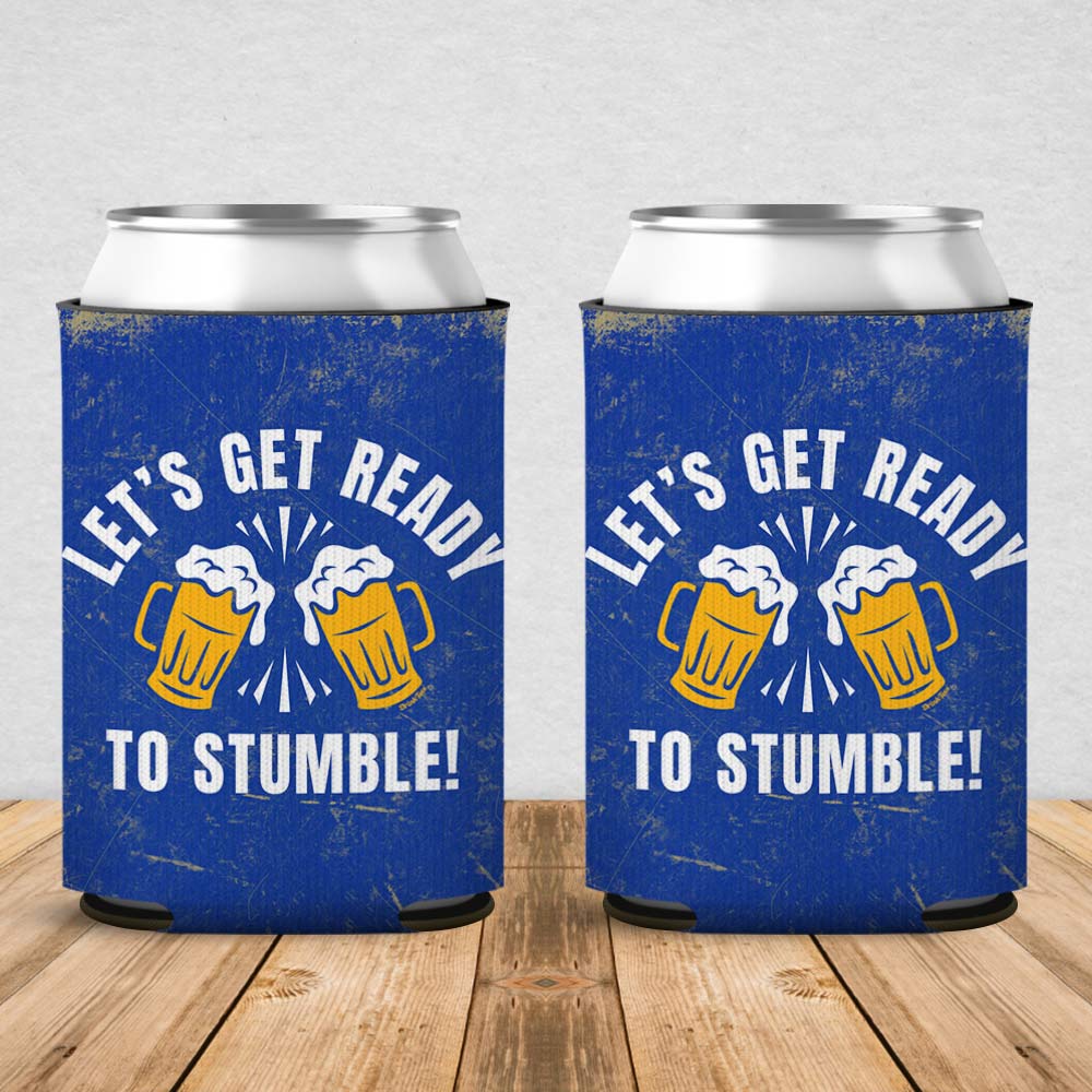 Let's Get Ready To Stumble Can Cooler Sleeve