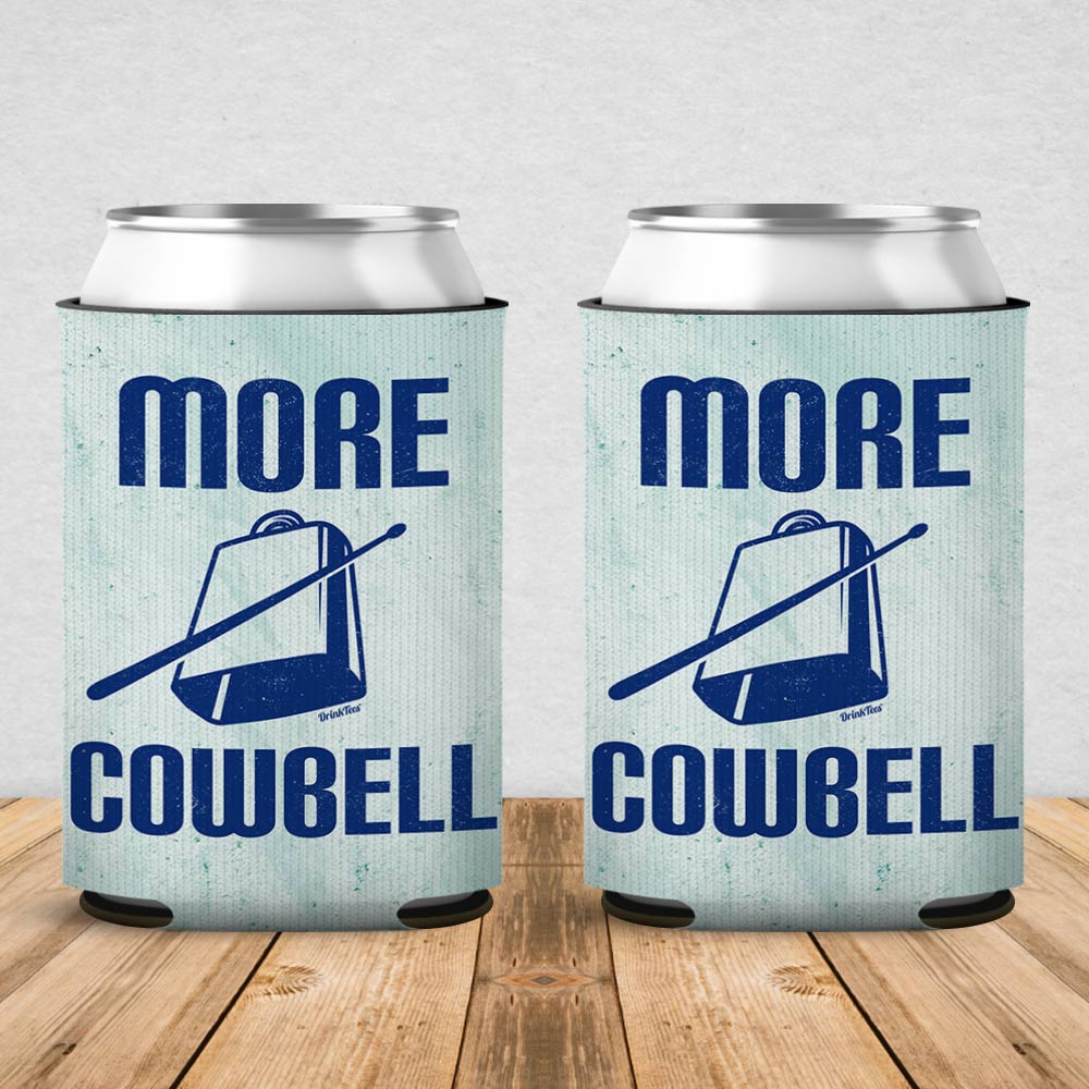 More Cowbell Can Cooler Sleeve 2 Pack