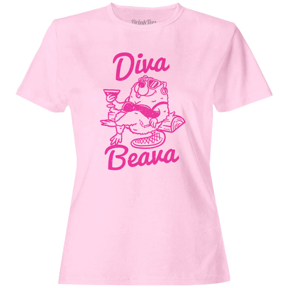 Women's Diva Beava T-Shirt