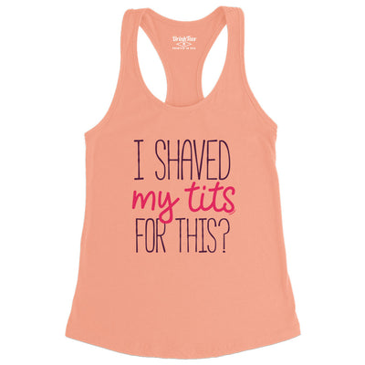 Women's I Shaved My Tits For This? Tank Top Sunset