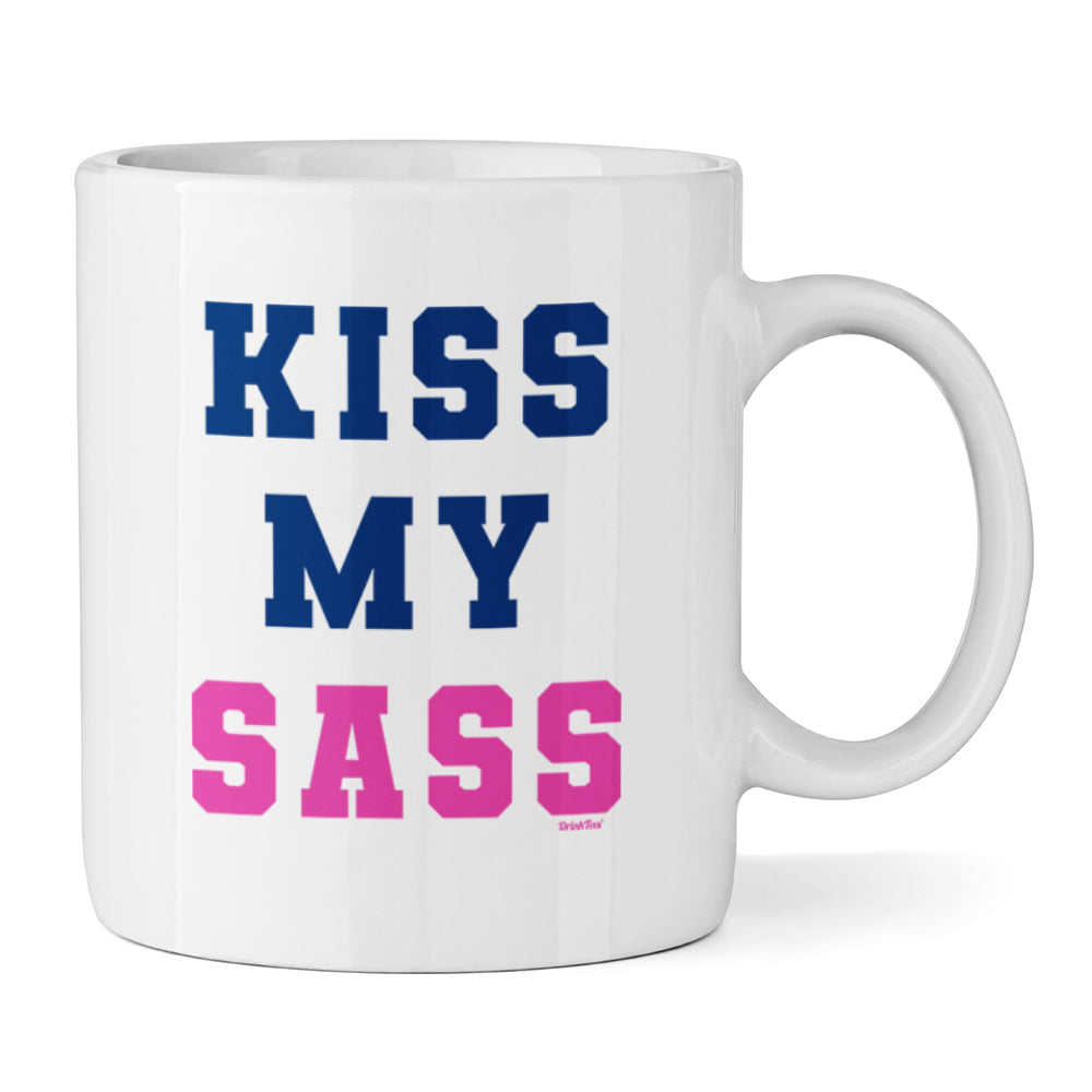Kiss My Sass Ceramic Mug