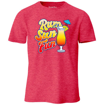 Rum Sun Fun Heather T-Shirt