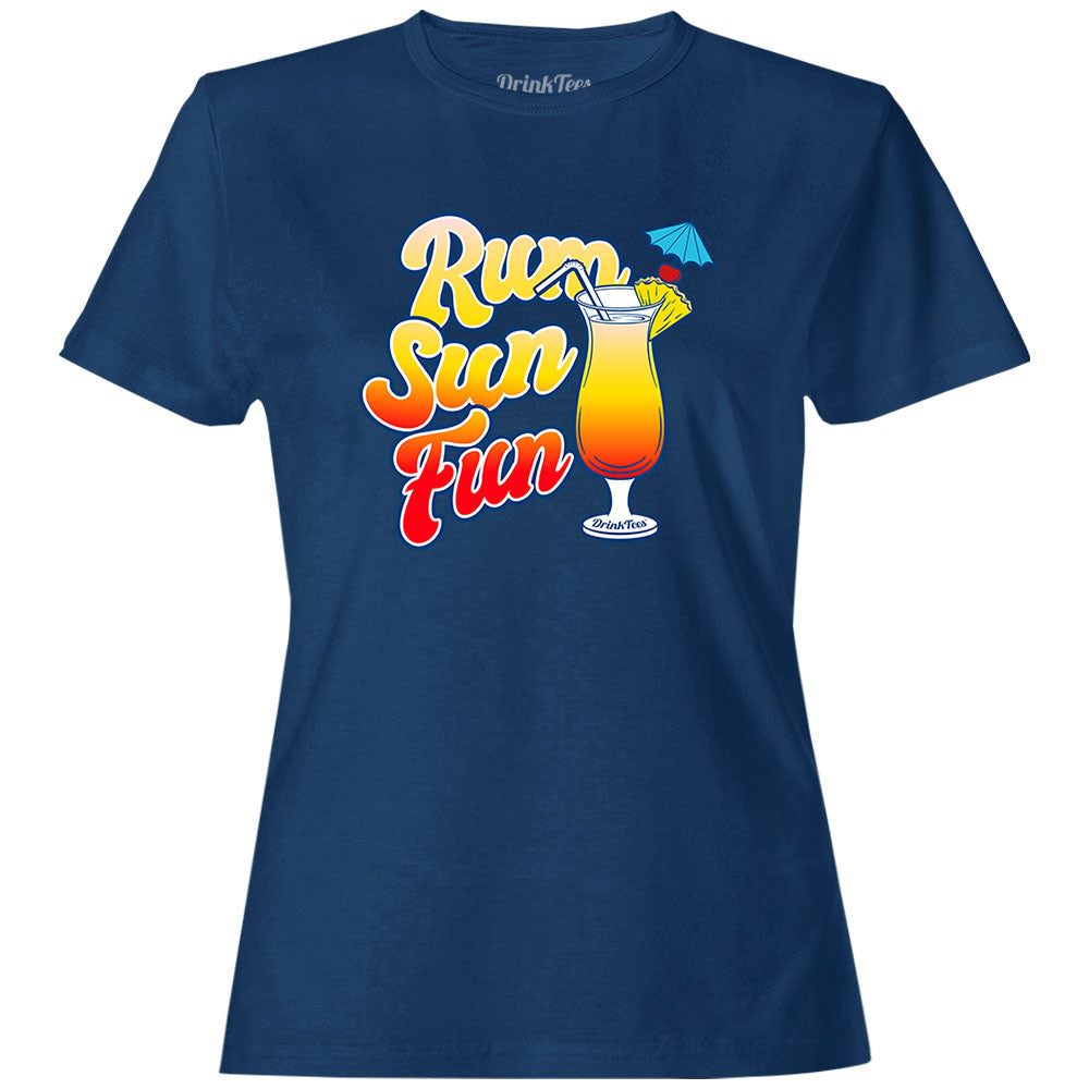 Women's Rum Sun Fun T-Shirt