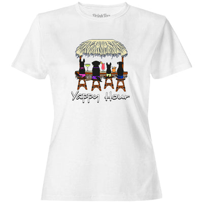 Women's Yappy Hour Dog T-Shirt