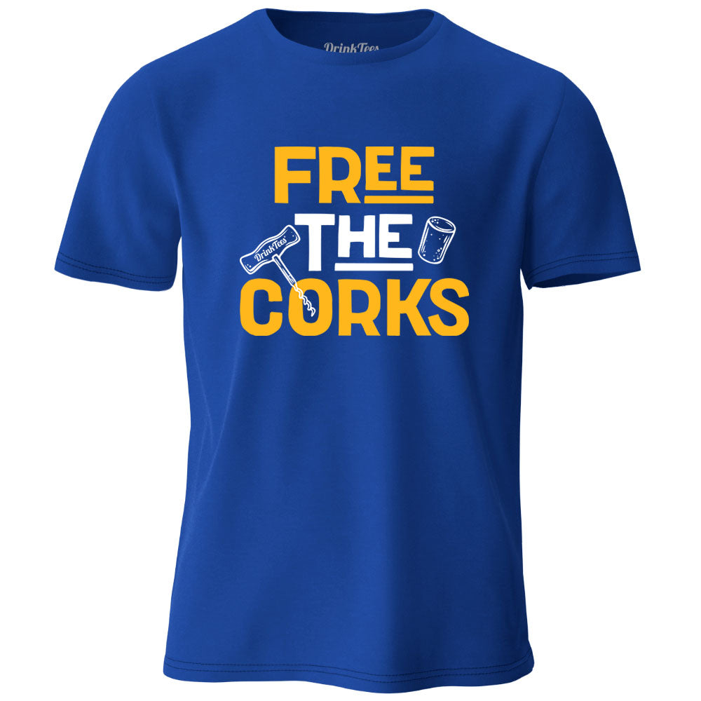 Free The Corks Wine T-Shirt