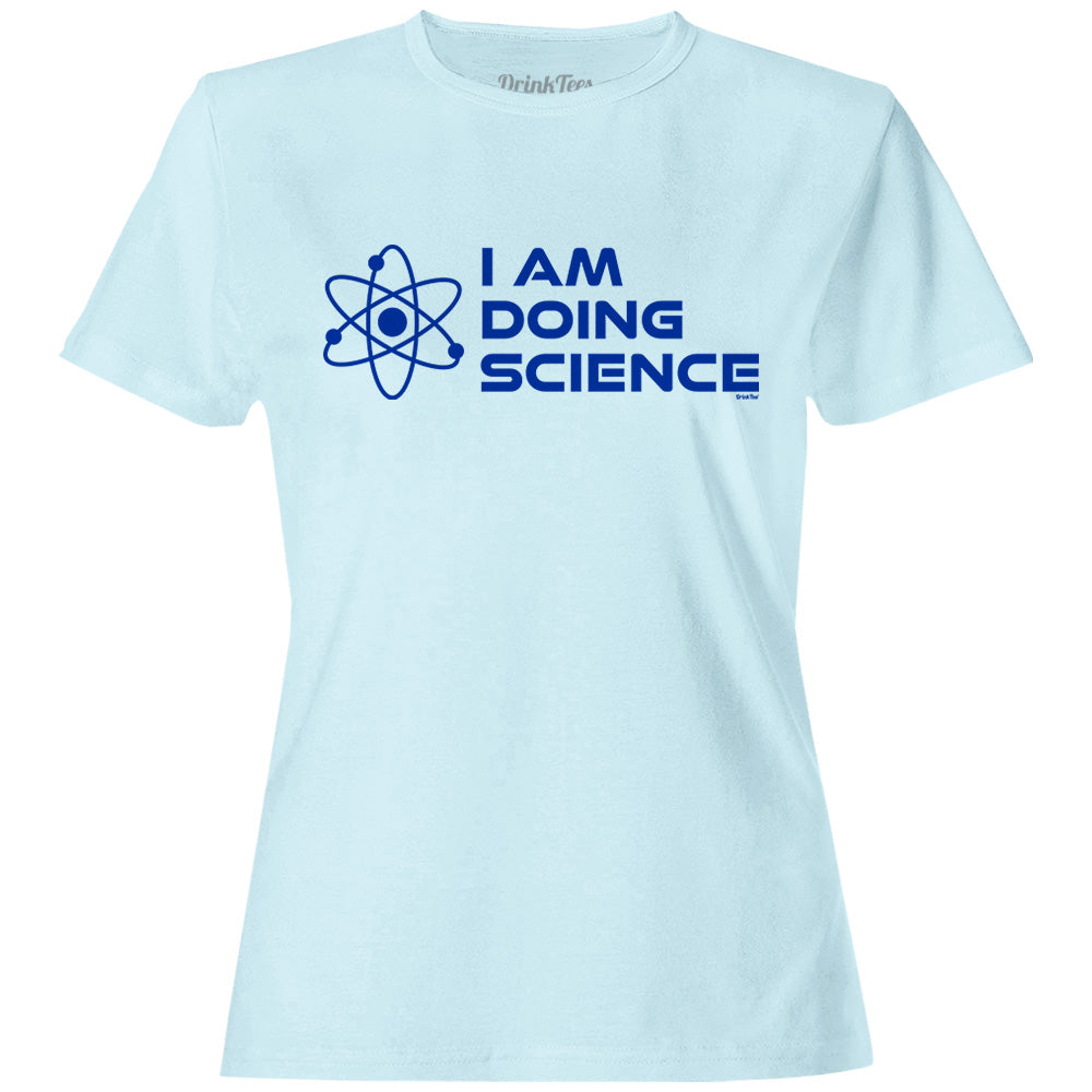 I Am Doing Science T-Shirt Light Blue