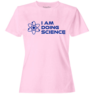 I Am Doing Science T-Shirt Light Pink