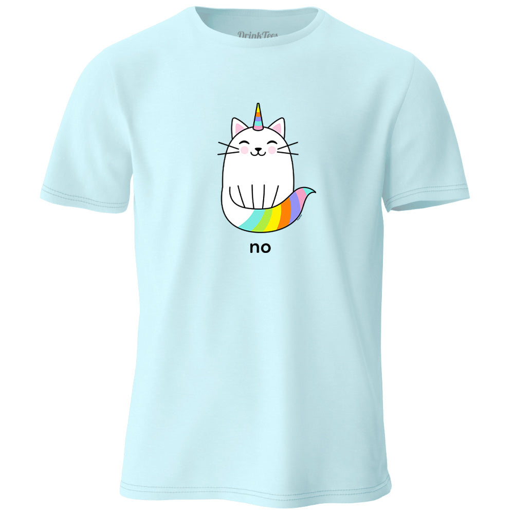 Unicorn Kitty Says No T-Shirt